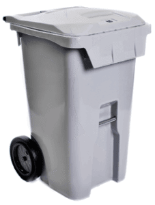 64 Gallon Toter shred container