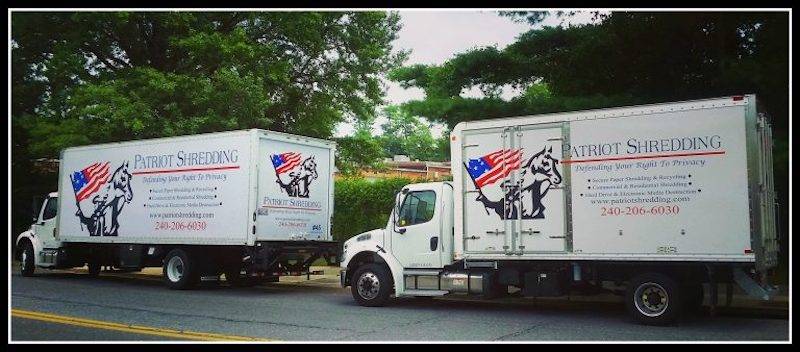 Mobile Shredding At Patriot Shredding in the Washington D.C., Maryland and Virginia area