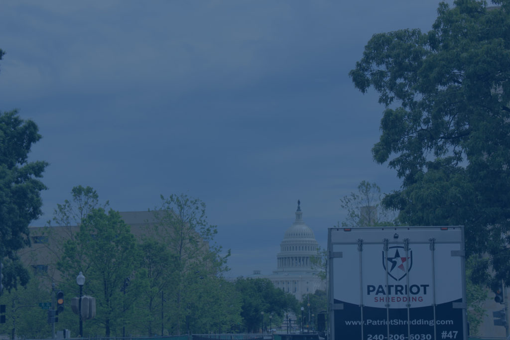 confidential documents paper shredding hard drive virginia washington dc maryland