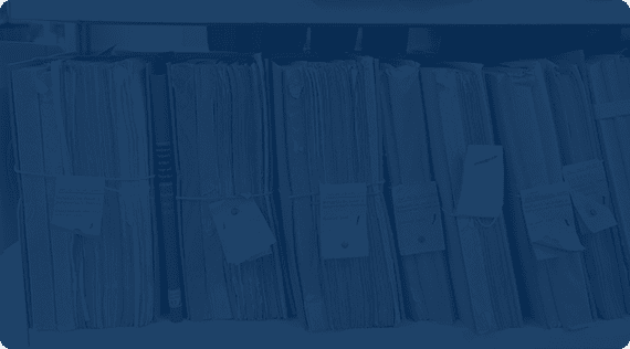 books image with navy overlay