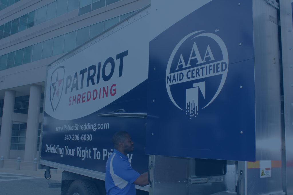 on site paper shredding washington dc maryland virginia
