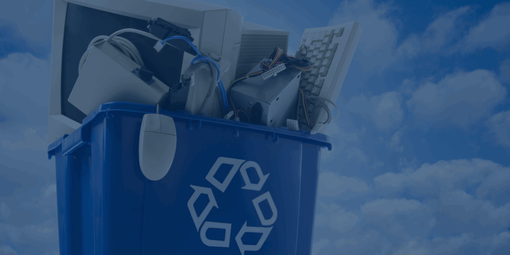 electronic recycling waste
