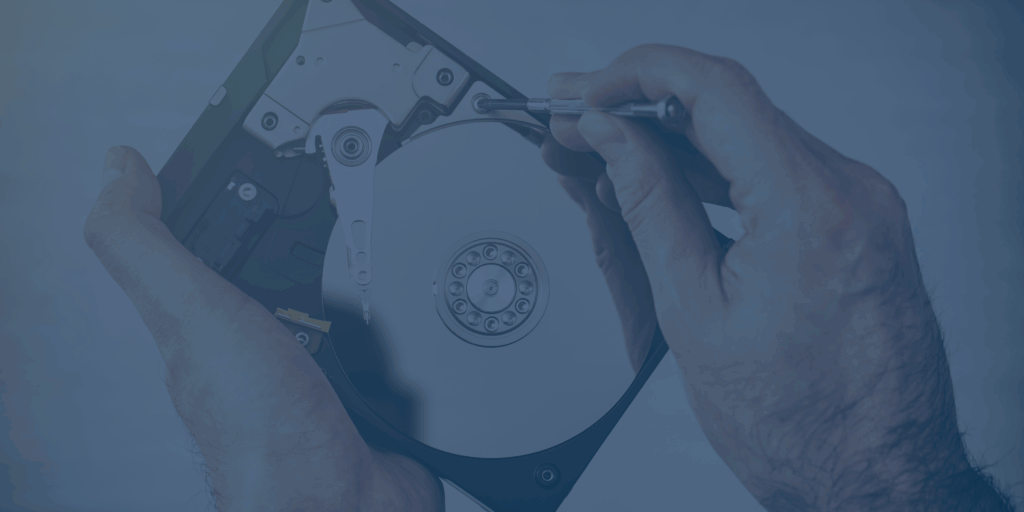 shredding hard drives